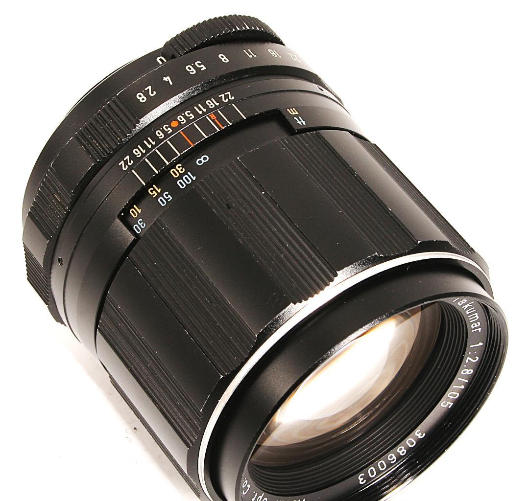 【良品+】Pentax Super-Takumar 105mm F2.8 MF