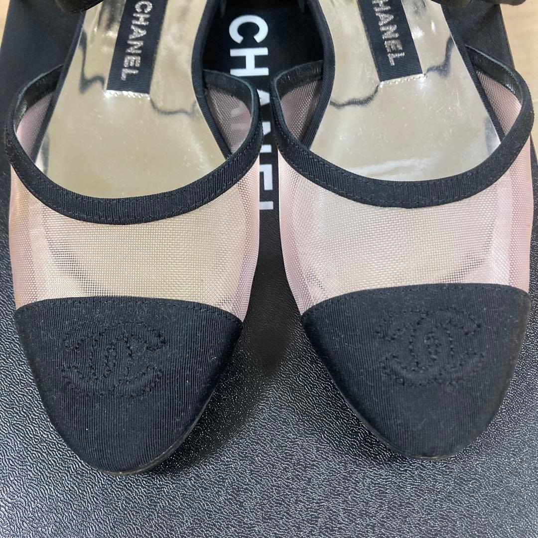 sahara　シャネル　ストラップシューズ　36.5