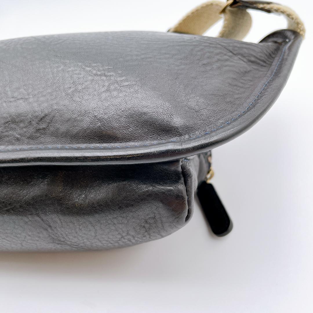 Felisi レザー ウエストボディバッグ 799 ブラウン メンズ イタリア製