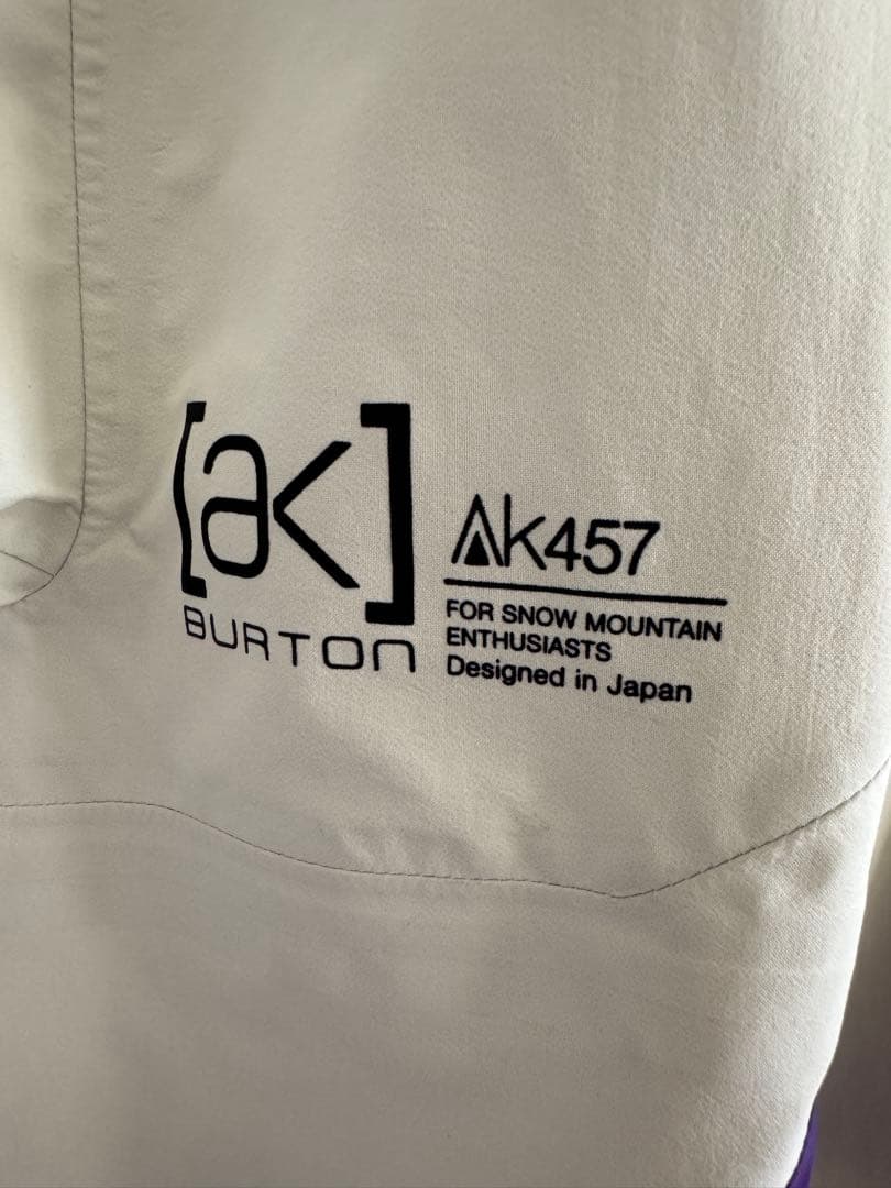 BURTON バートン AK457 ガイドジャケット 藤原ヒロシ Mサイズ　紫