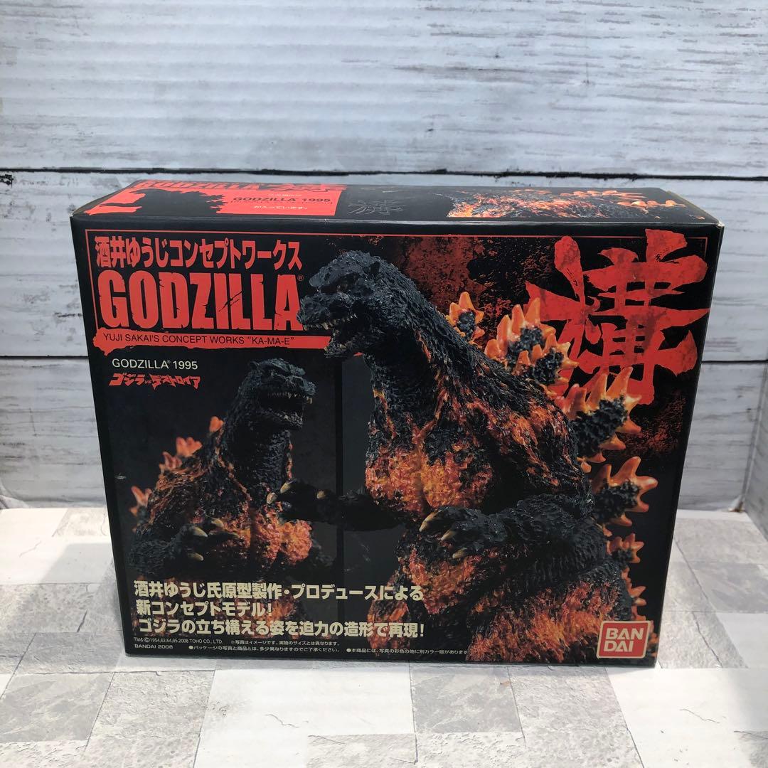 酒井ゆうじ コンセプトワークスゴジラ4種セット新品未開封品