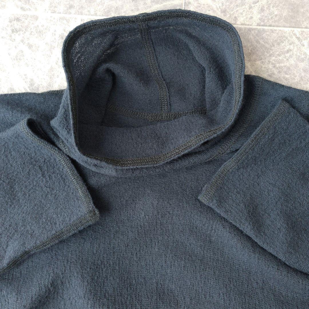 068 b-hana様 ヨーガンレール ウール タートルネック ニットワンピース