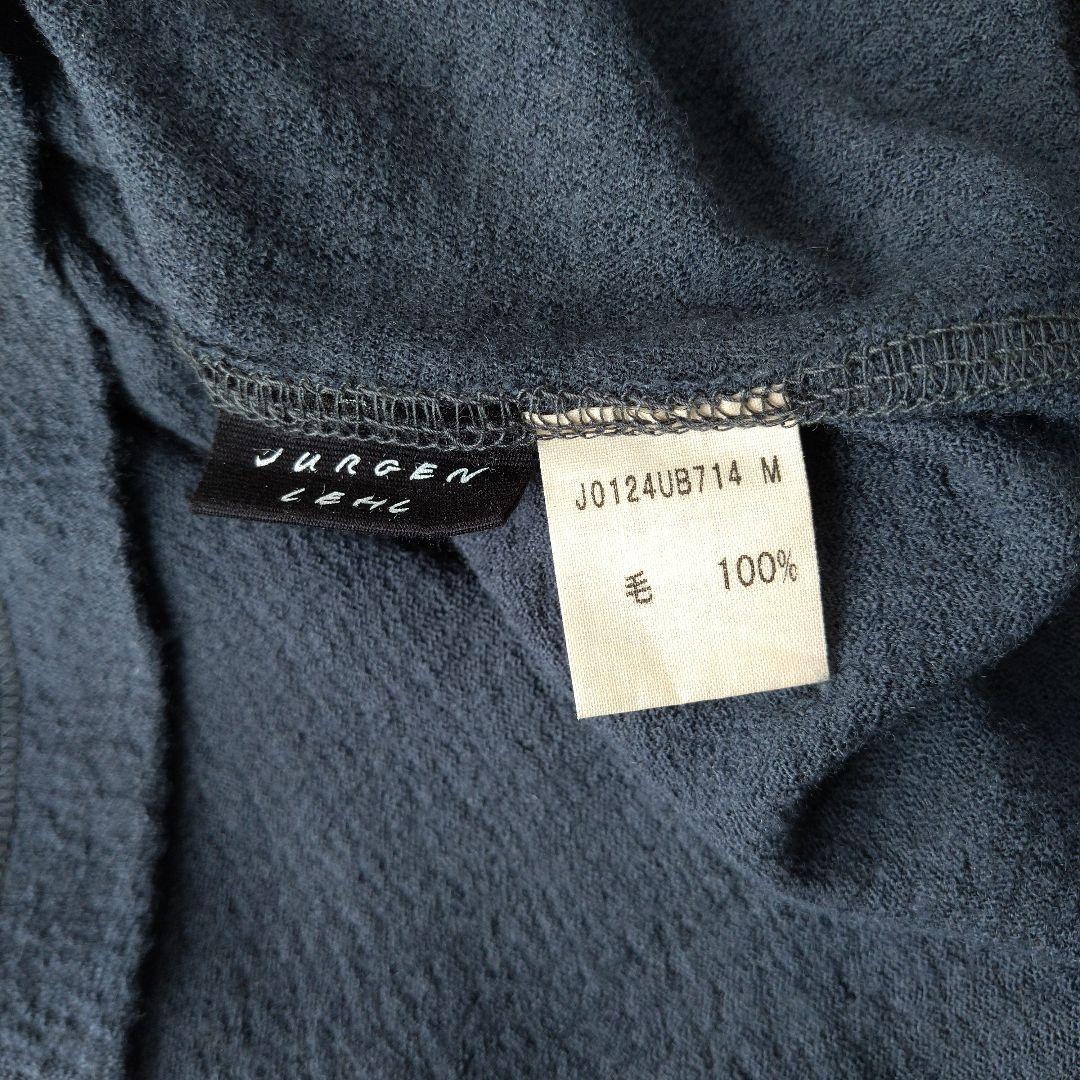 068 b-hana様 ヨーガンレール ウール タートルネック ニットワンピース