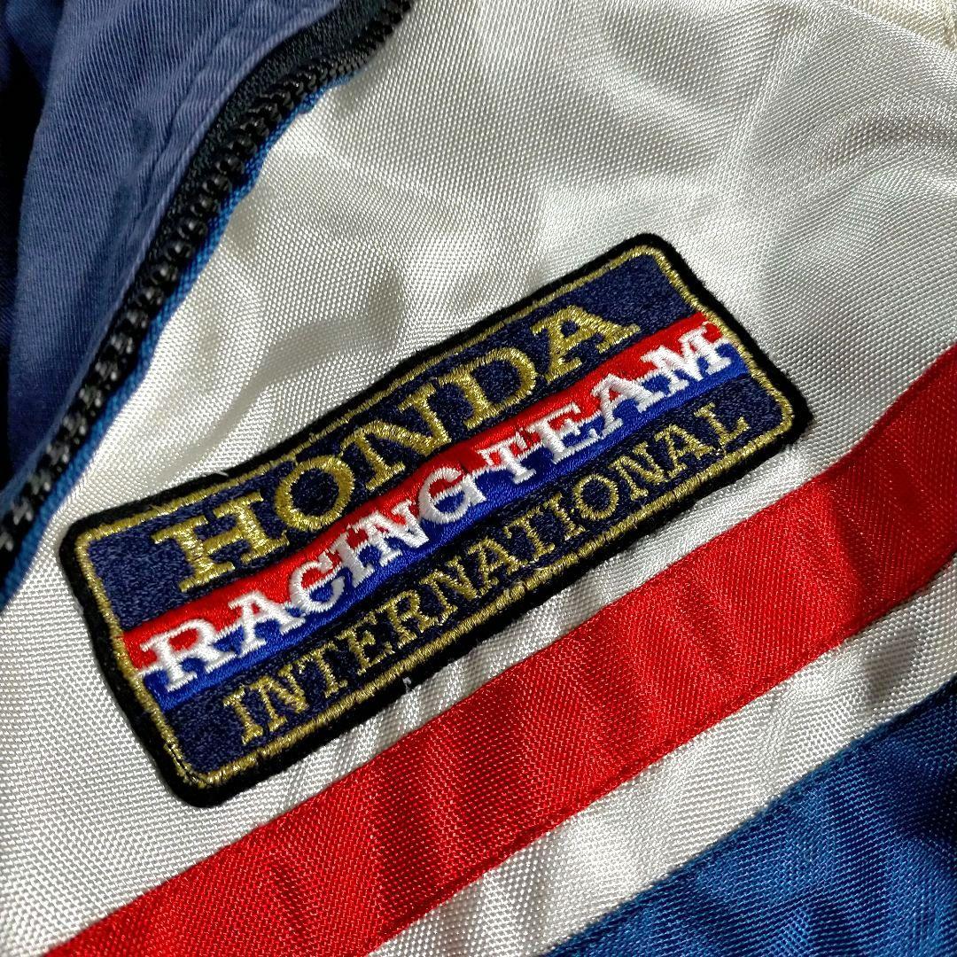 激レア ヴィンテージ ホンダ リバーシブル ジャンパー ブルゾン 袖ロゴ L