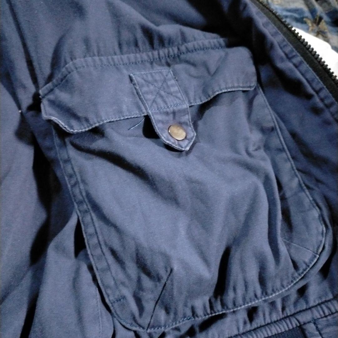 激レア ヴィンテージ ホンダ リバーシブル ジャンパー ブルゾン 袖ロゴ L