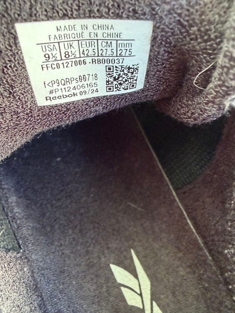 靴 REEBOK everyone CLASSIC DUKE 2.0 (BLACK)