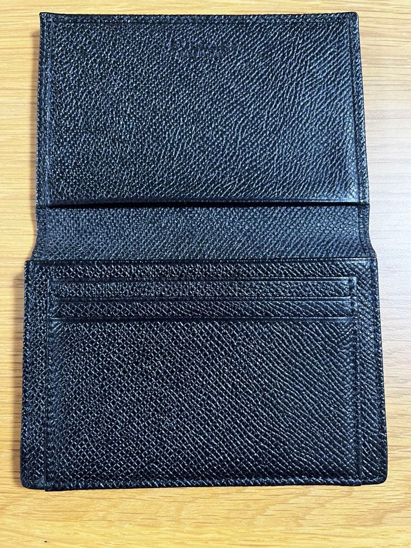 BVLGARI(ブルガリ) メンズ 名刺入れ 牛革 DENIM SAPPHIRE