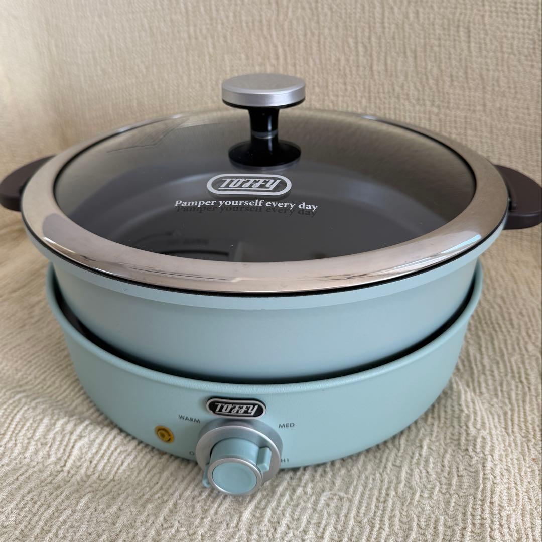 toffy電気グリル鍋 焼肉プレート付き