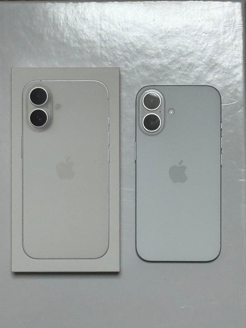 Apple iPhone 16無印ホワイト本体