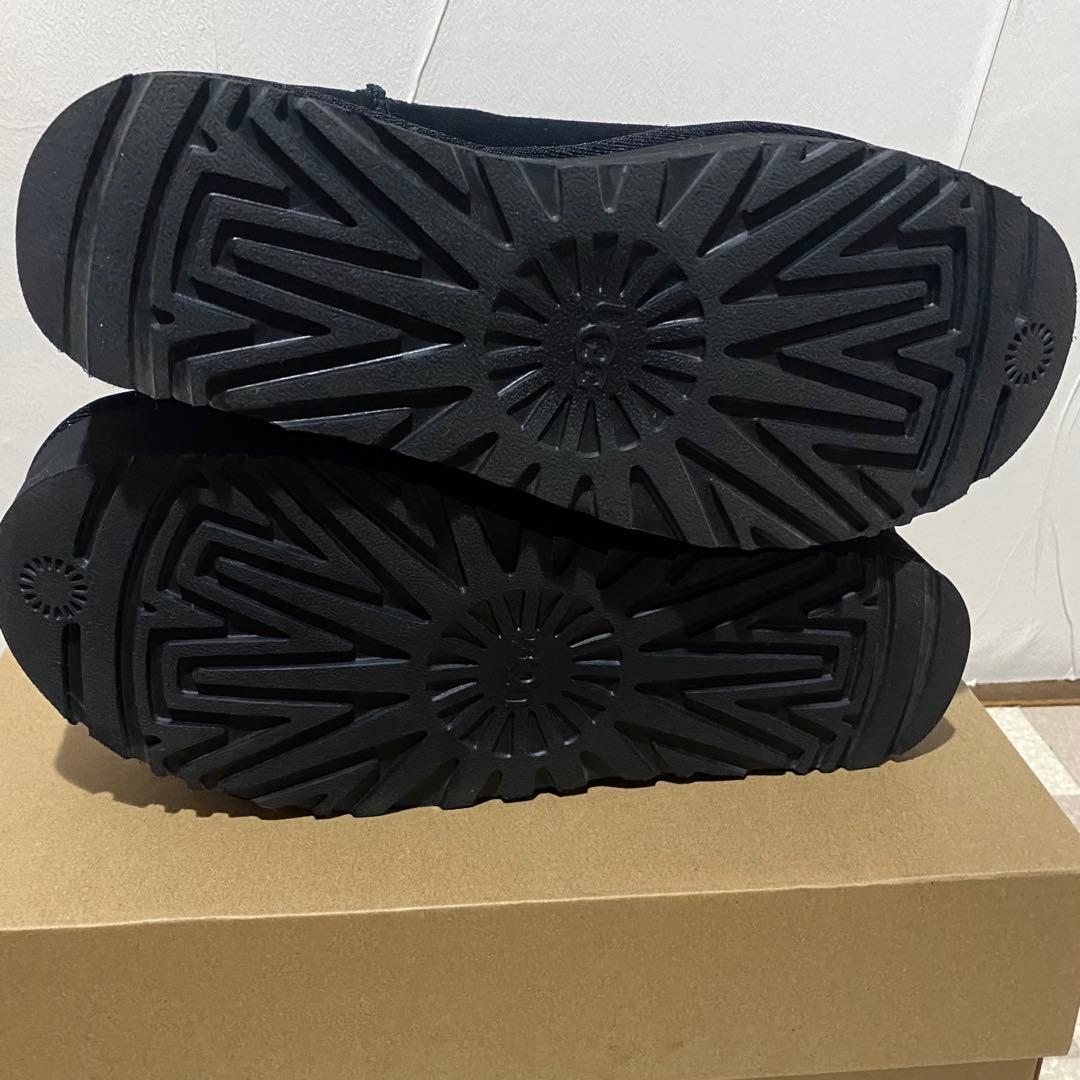 UGG クラシック ウルトラミニ プラットフォーム 25cm ブラック