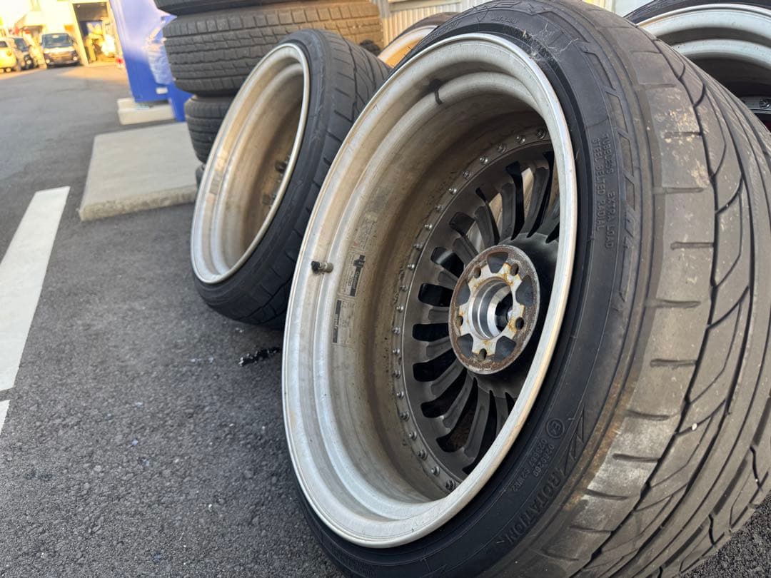 クレンツェヴィルハーム19インチクローム仕上げ 4本ホイールセット