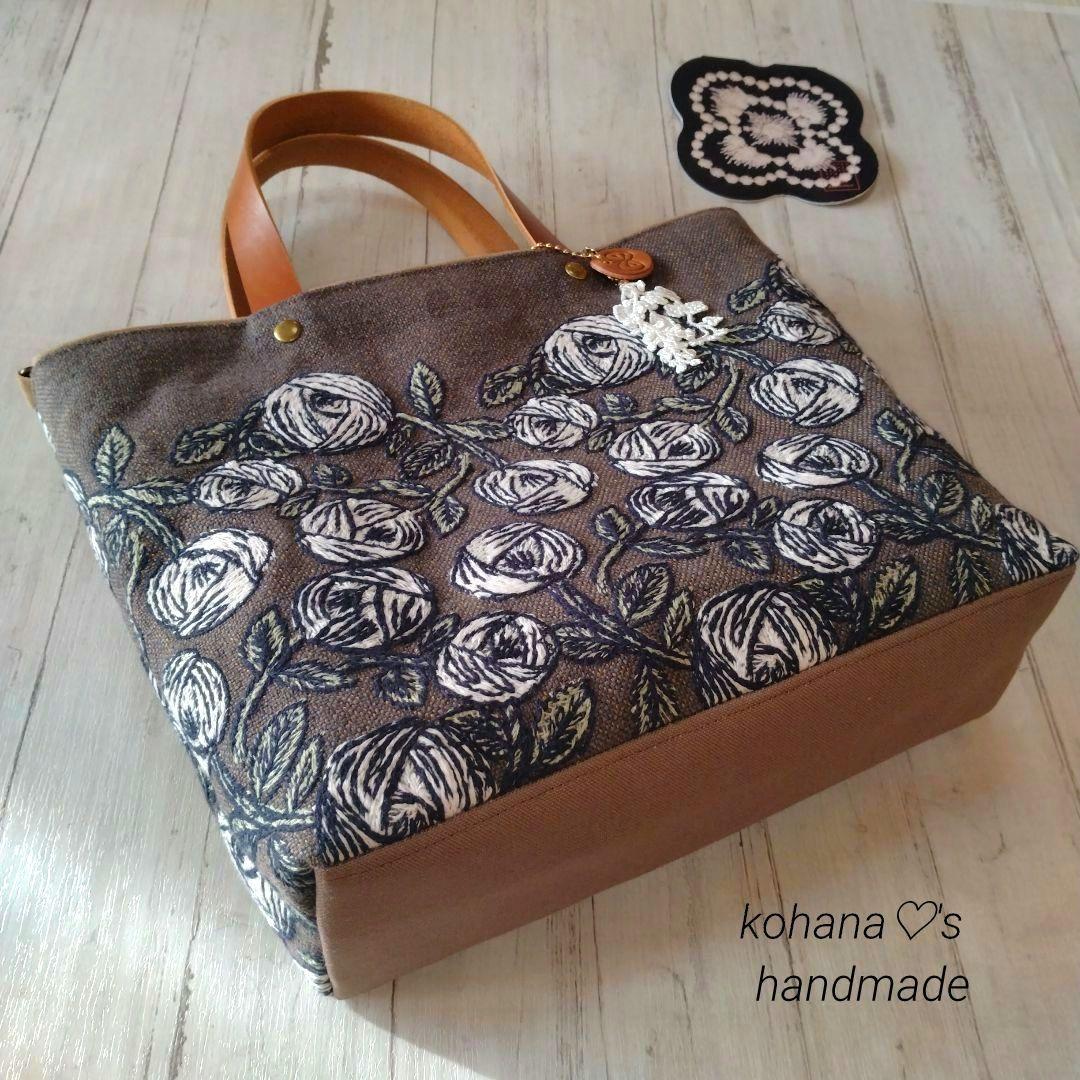 ❀新色❀ハンドメイドஐ..2wayトート∂бミナペルホネン⚮̈