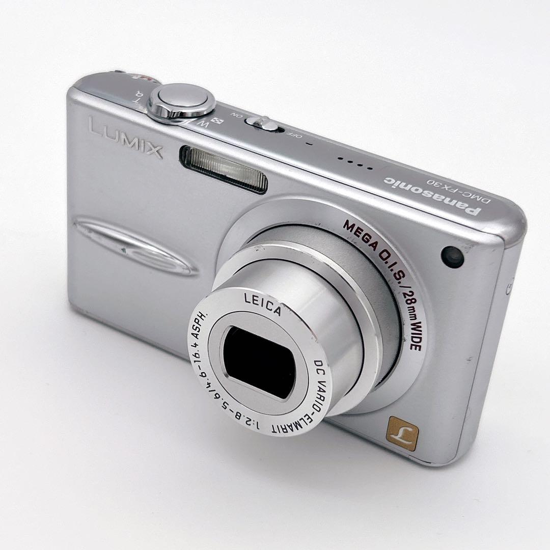 【動作確認済み】パナソニック LUMIX DMC-FX30 オールドコンデジ