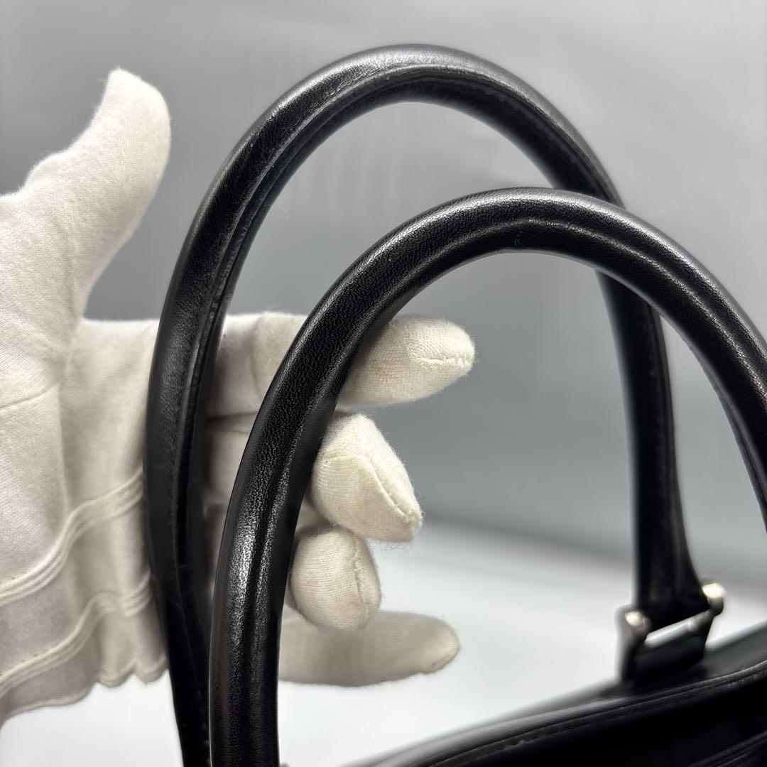 BURBERRY バーバリー トート　ビジネスバッグ ナイロン レザー ブラック