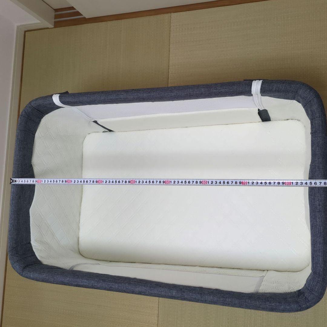 Kino Linpo ベビーベッド　グレー