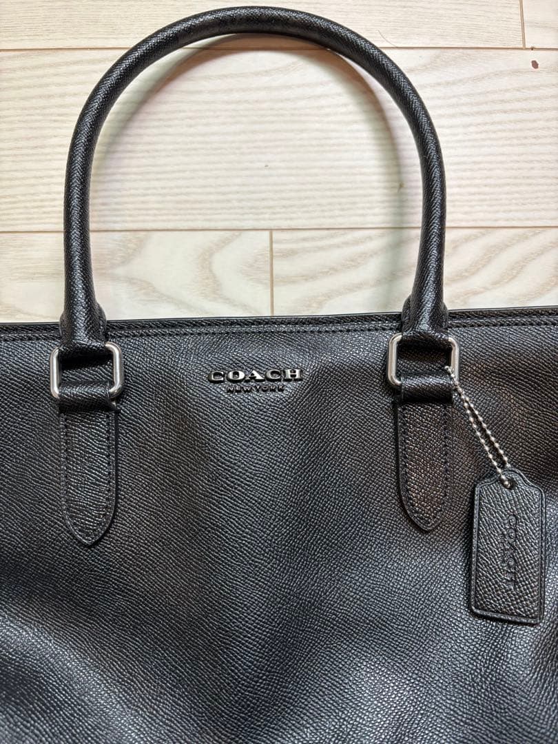 【最終値下げ】COACH ビジネストートバッグ 黒