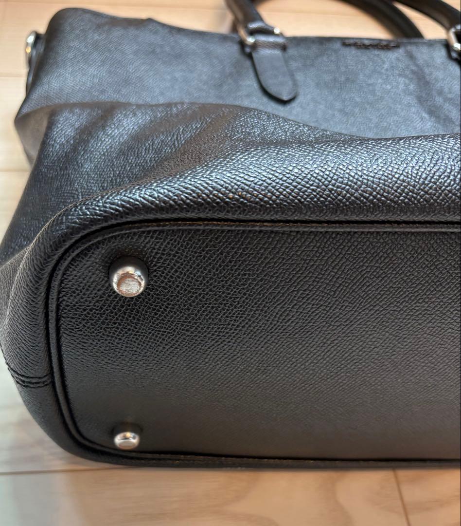 【最終値下げ】COACH ビジネストートバッグ 黒