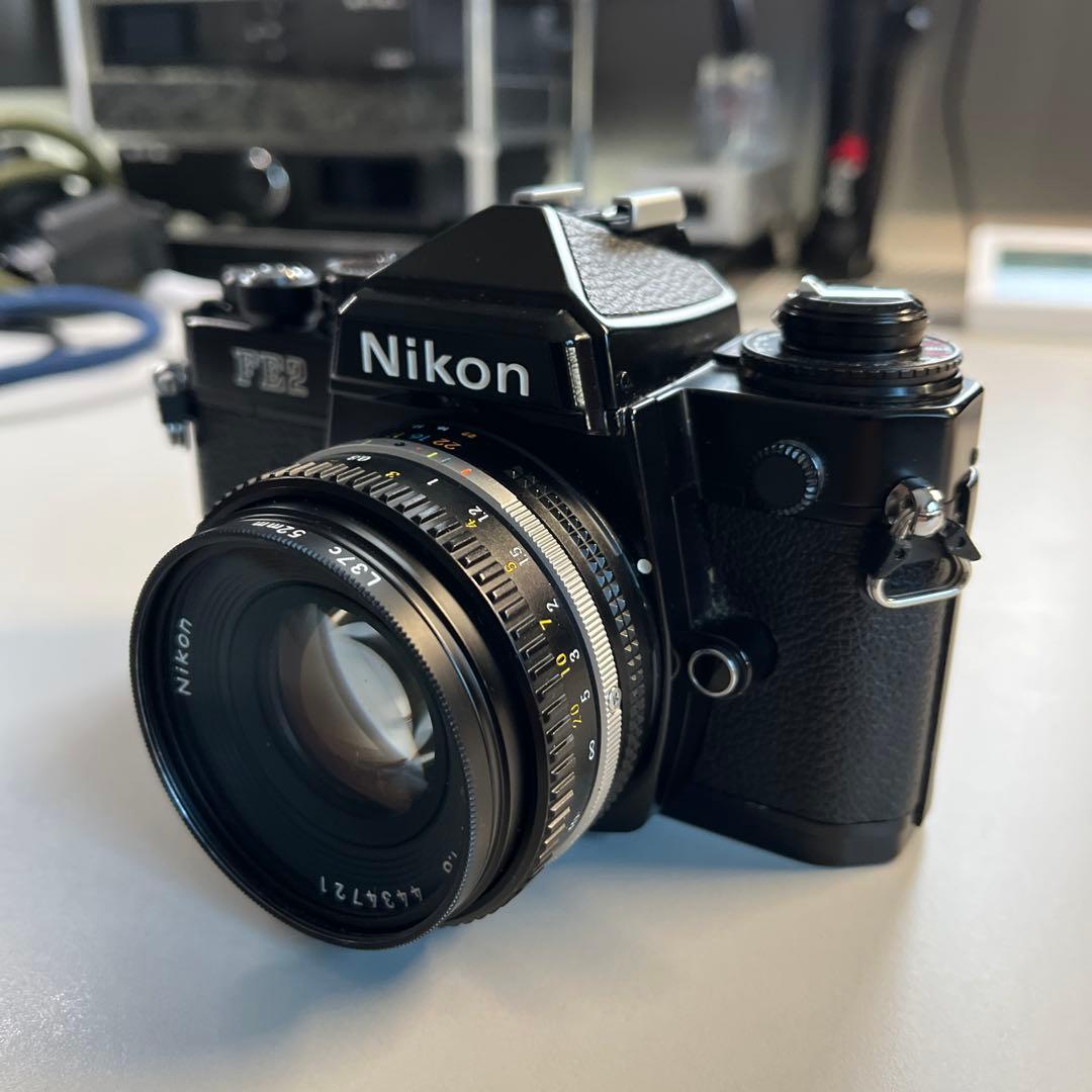 【美品】 ニコン Nikon FE2 50mm f1.8 L37cフィルター