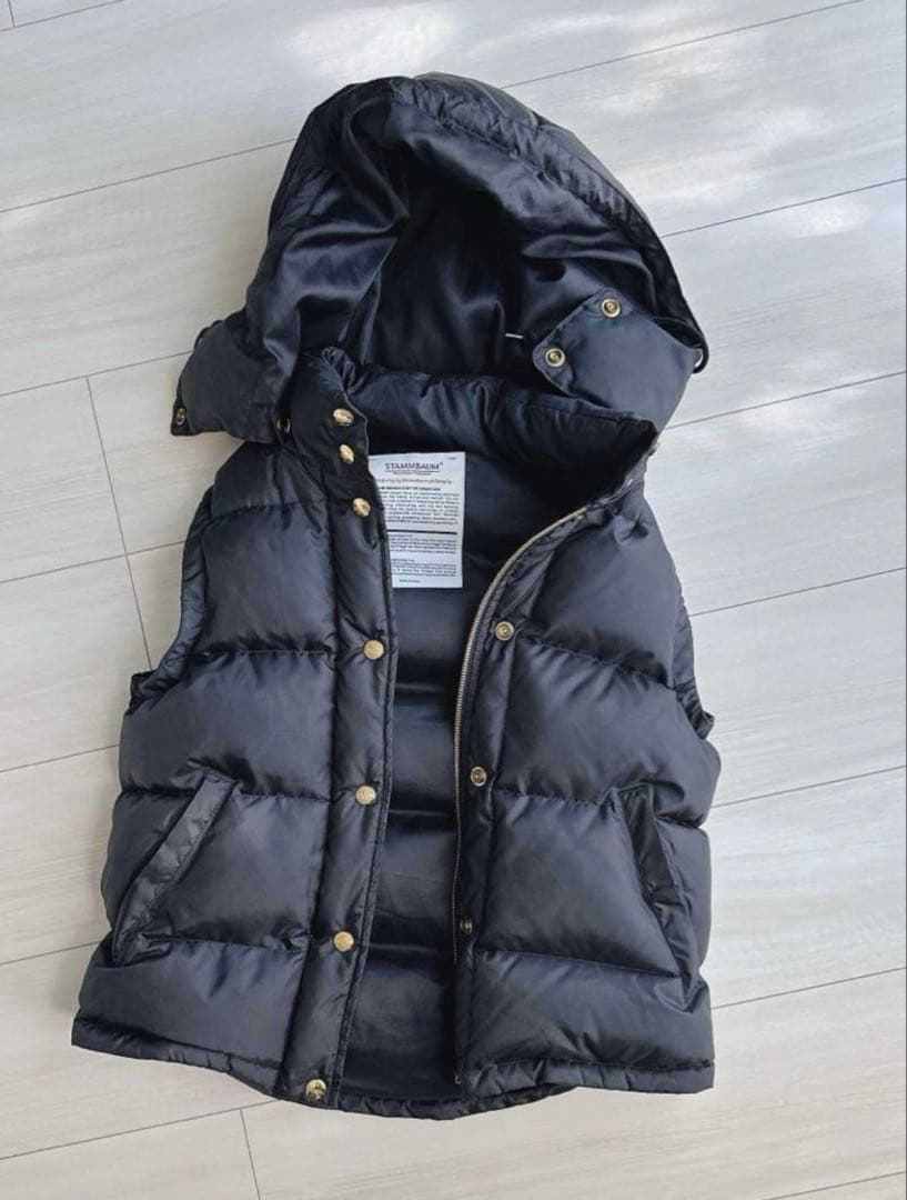 ✨美品✨ドゥーズィエムクラス 別注 シュタンバウム フード ダウンベスト
