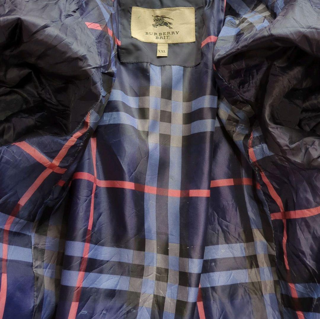 BURBERRY BRIT キルティングジャケット ナイロンJKT チェック