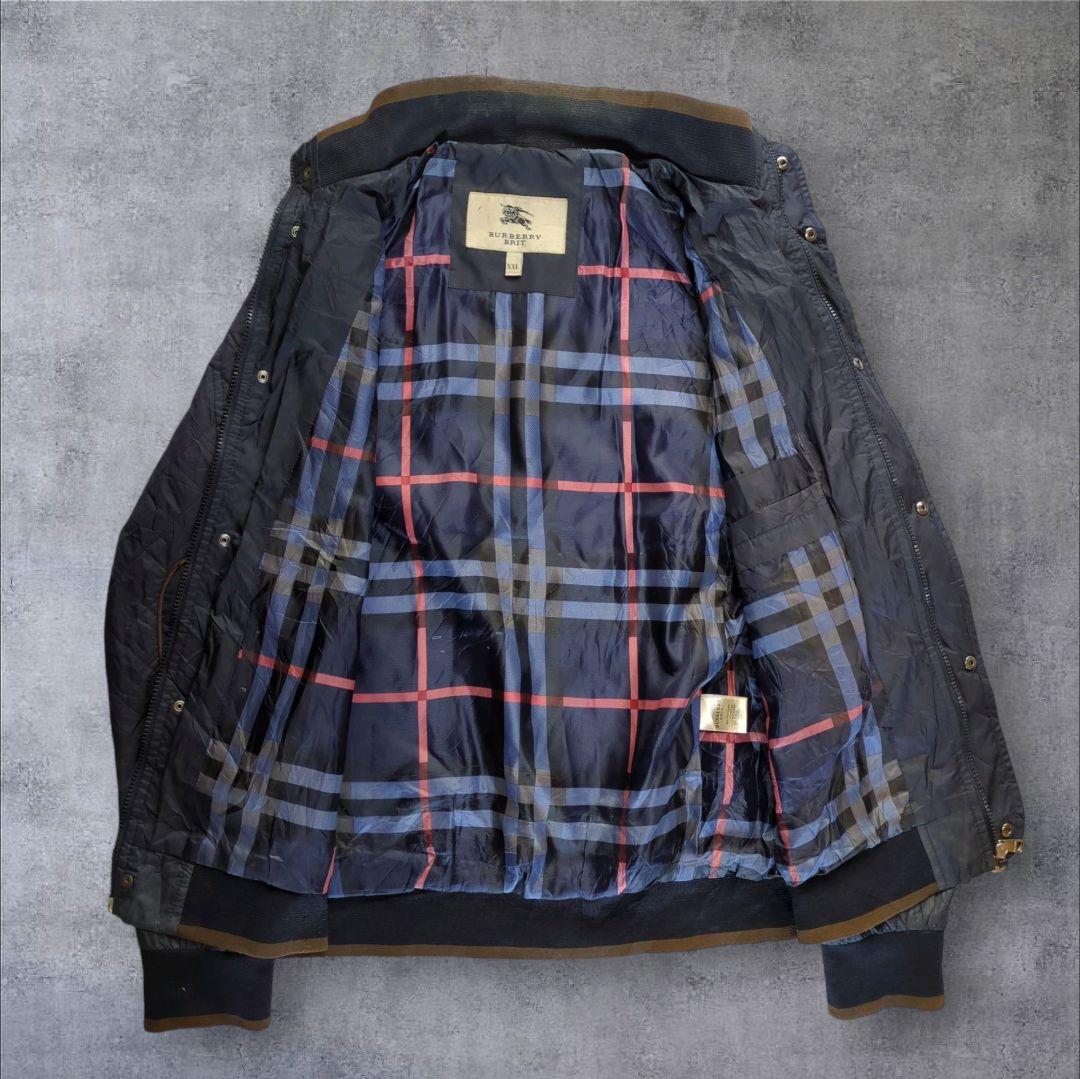 BURBERRY BRIT キルティングジャケット ナイロンJKT チェック