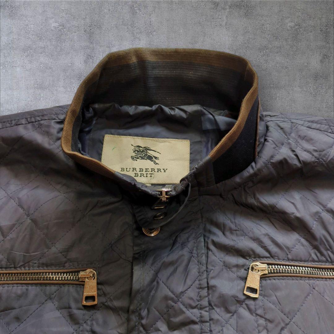 BURBERRY BRIT キルティングジャケット ナイロンJKT チェック