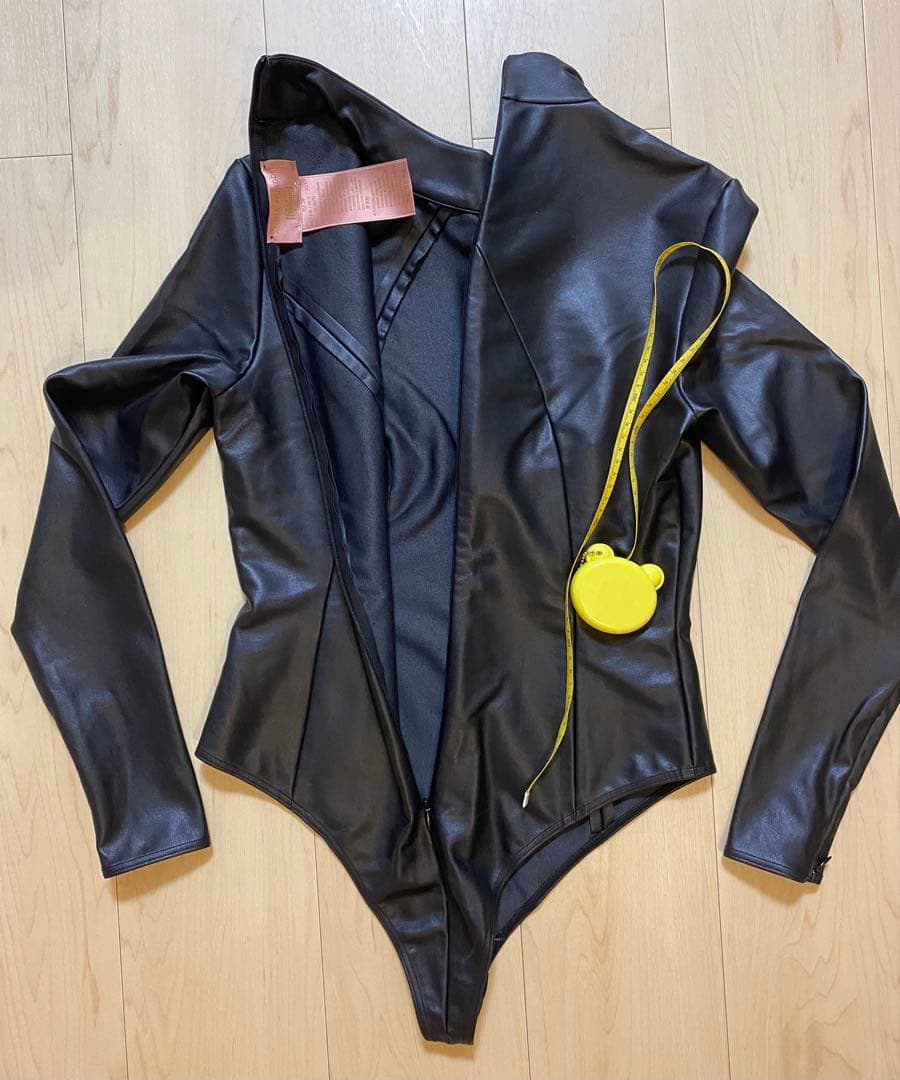 Wolford × Amina Muaddi ボディスーツ MサイズEU38黒