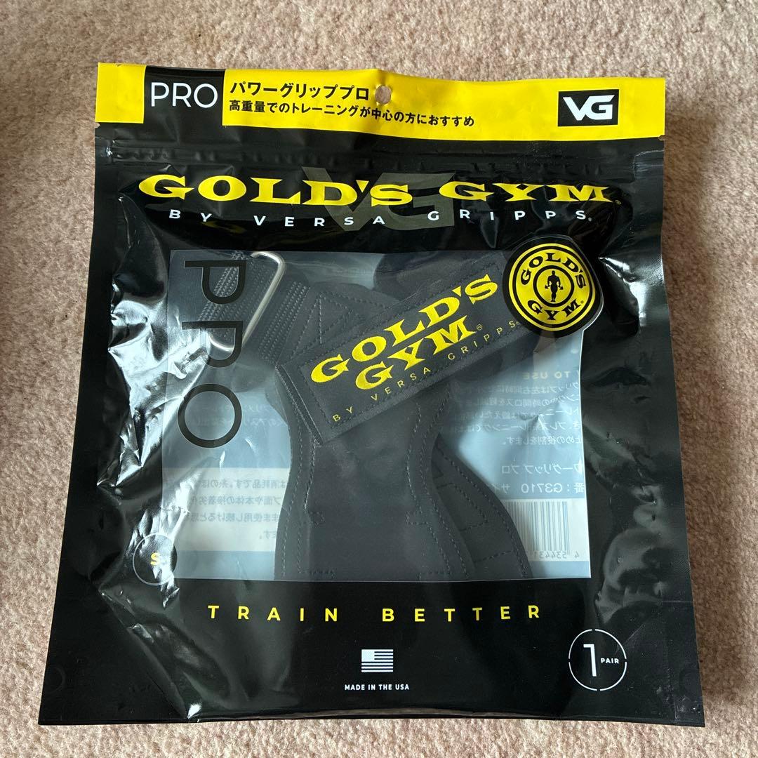GOLD'S GYM PRO パワーグリップ Sサイズ 1ペア