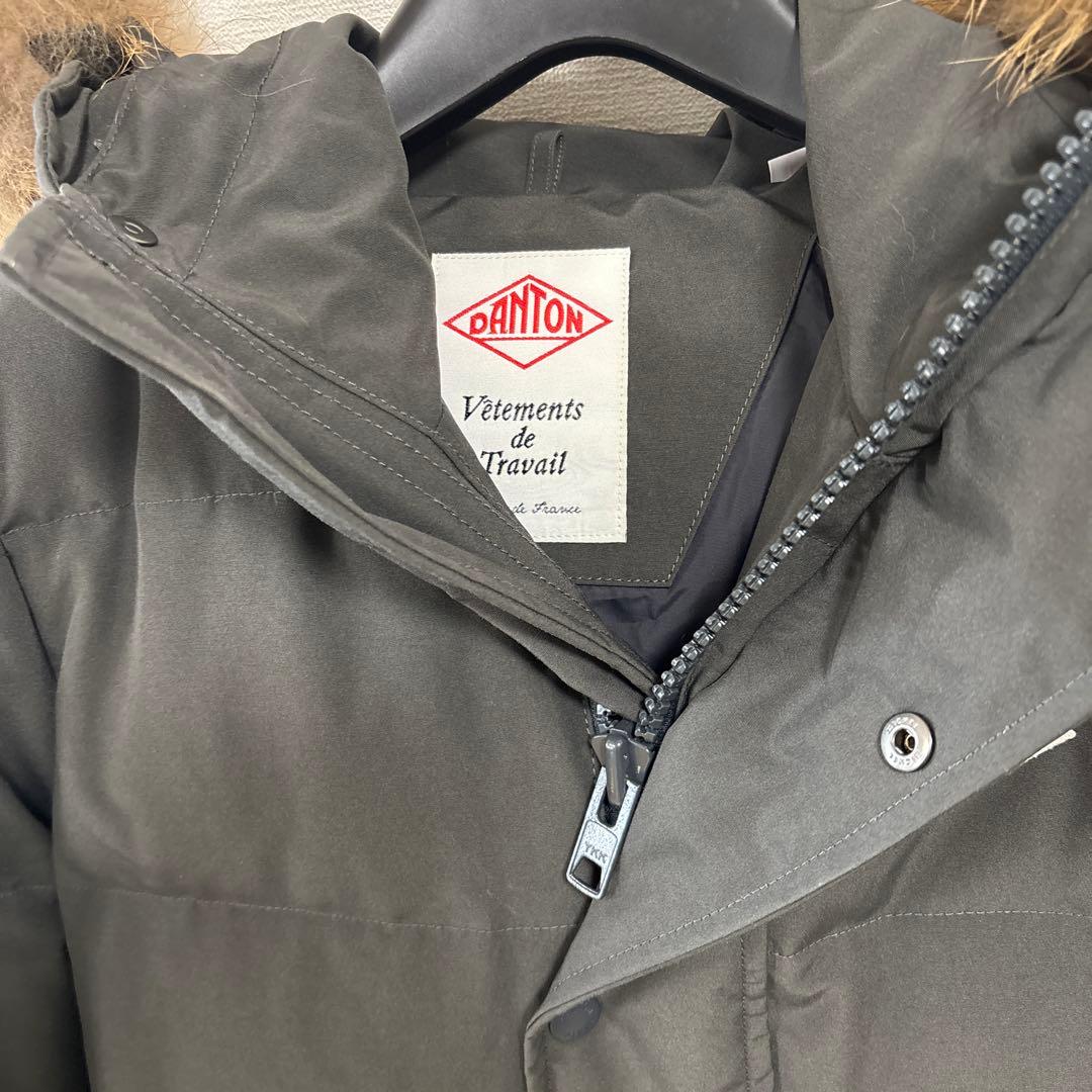 DANTON ダウンジャケット ダークグレー・サイズ34