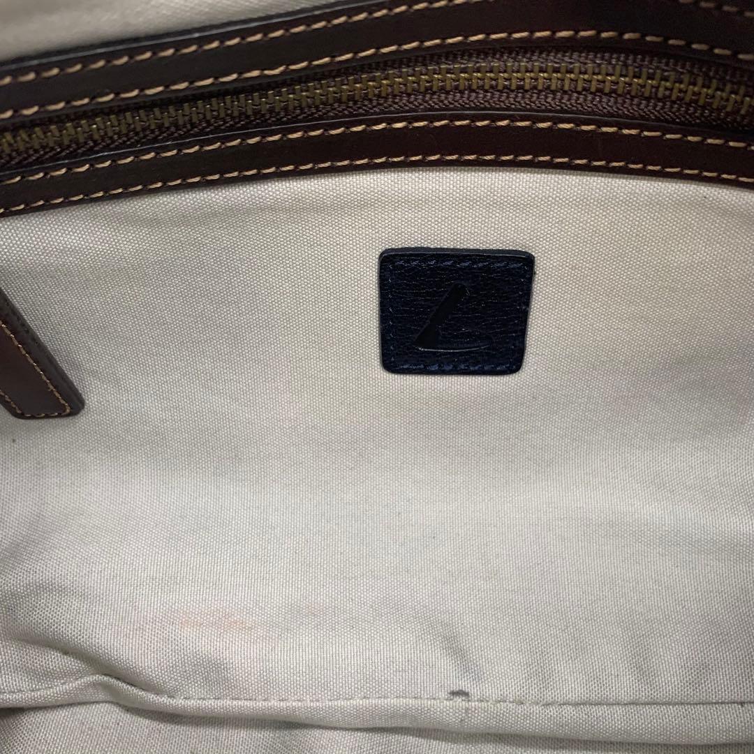 土屋鞄　アルマス　バッファローボディバッグ　アーバンネイビー