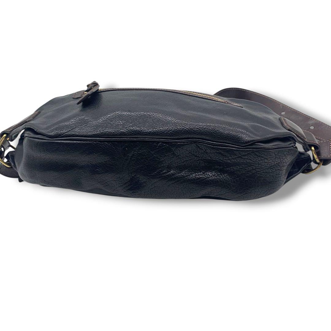 土屋鞄　アルマス　バッファローボディバッグ　アーバンネイビー