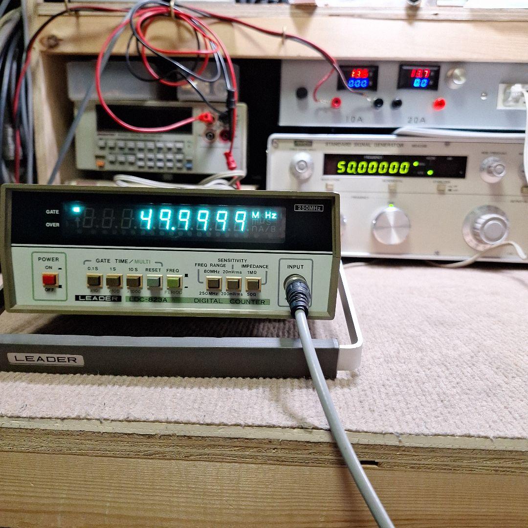リーダー　LDC-823A周波数カウンター