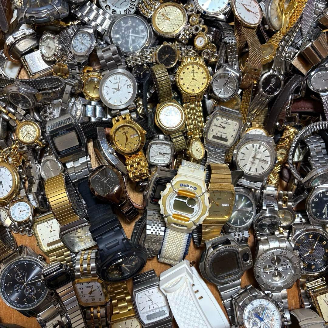 ①腕時計　まとめ売り　SEIKO CITIZEN CASIO等　ジャンク品　大量