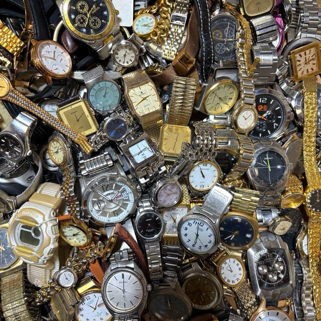 ①腕時計　まとめ売り　SEIKO CITIZEN CASIO等　ジャンク品　大量