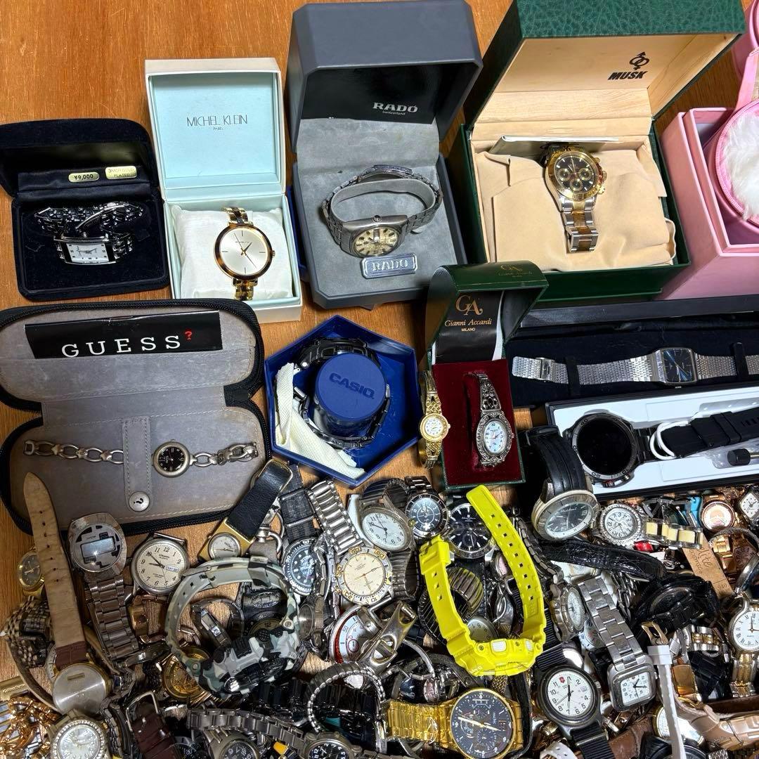 ①腕時計　まとめ売り　SEIKO CITIZEN CASIO等　ジャンク品　大量