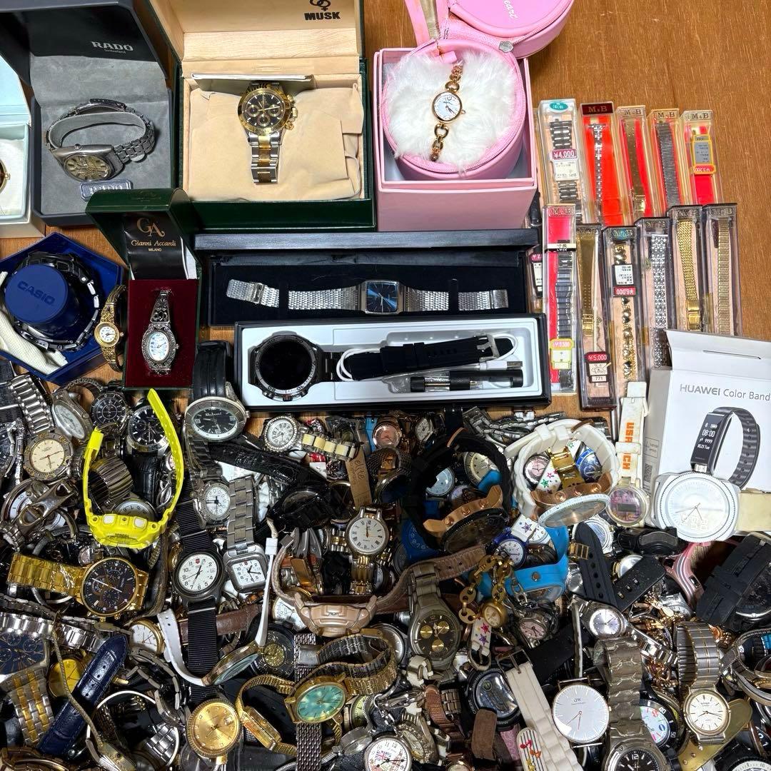 ①腕時計　まとめ売り　SEIKO CITIZEN CASIO等　ジャンク品　大量