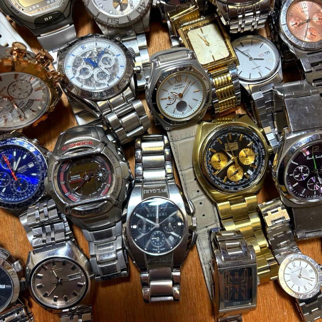 ①腕時計　まとめ売り　SEIKO CITIZEN CASIO等　ジャンク品　大量
