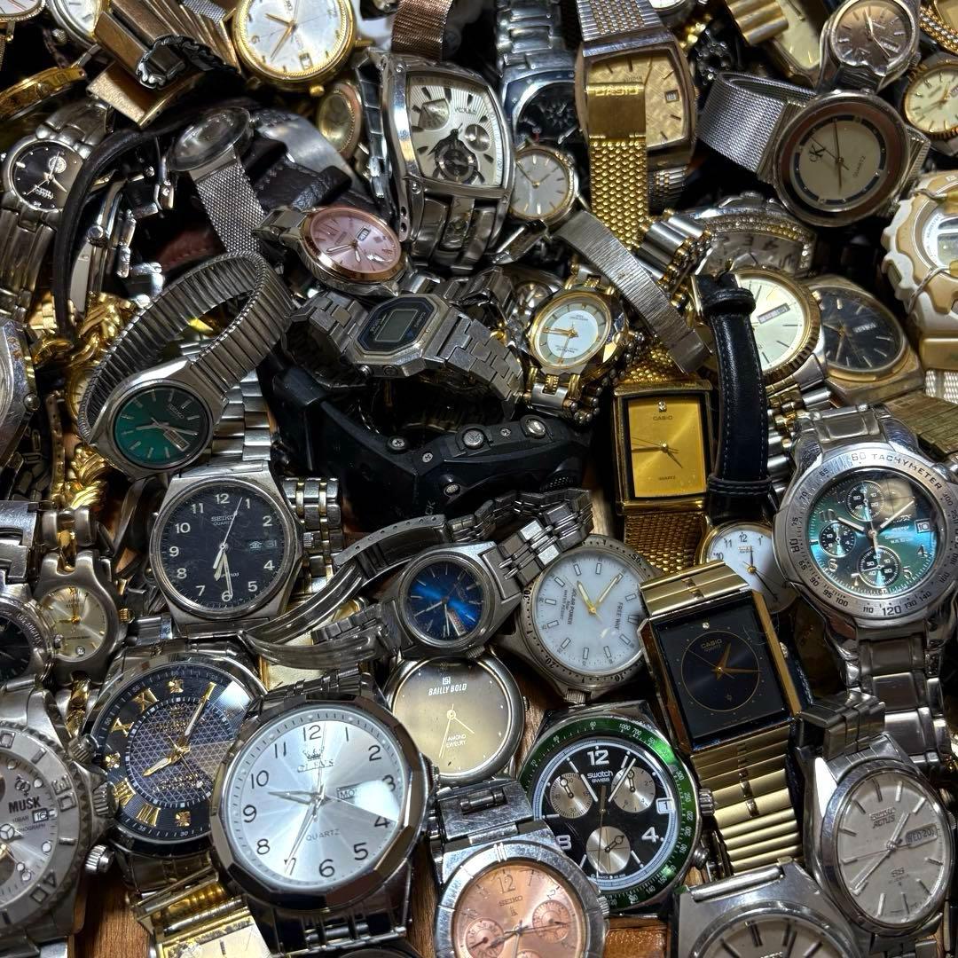 ①腕時計　まとめ売り　SEIKO CITIZEN CASIO等　ジャンク品　大量