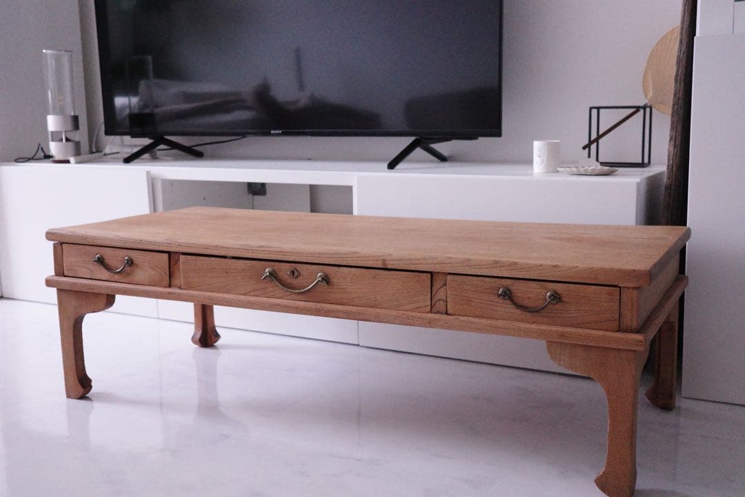 明治時代　ヴィンテージ　ローテーブル　コーヒーテーブル