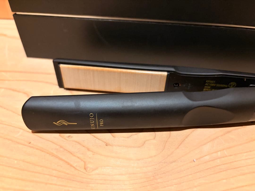 絹女 KINUJO 絹女プロ ストレートアイロン／美品／正規品