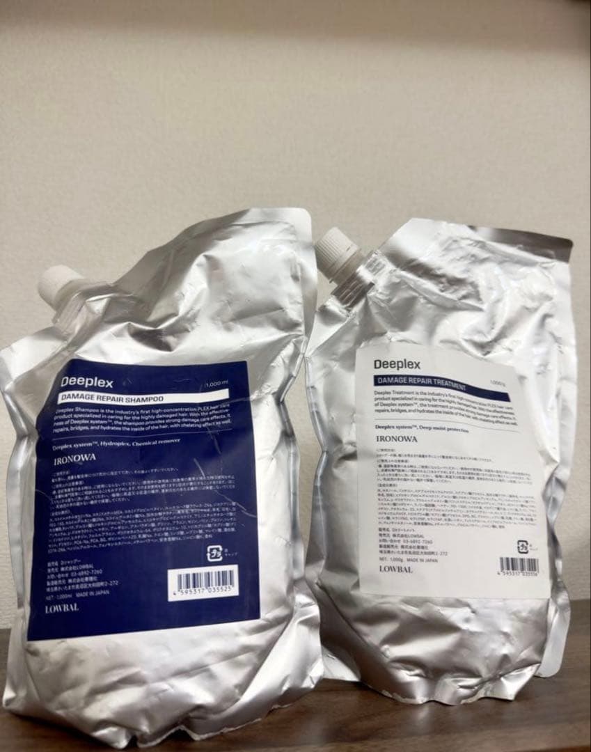 イロノワ　Deeplexシャンプー1000mlトリートメント1000g