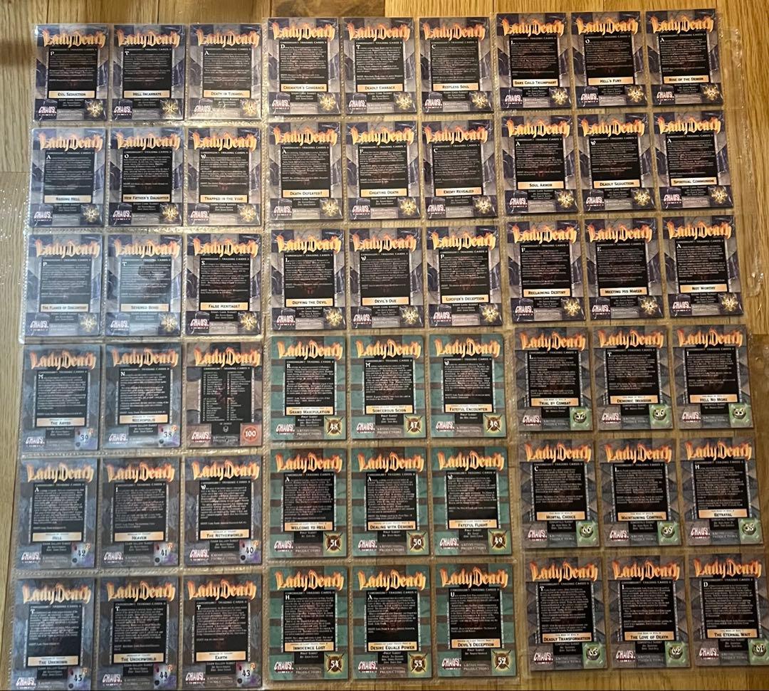 トレカ カード アメコミ LADY DEATH/RAZOR/SHI まとめ売り