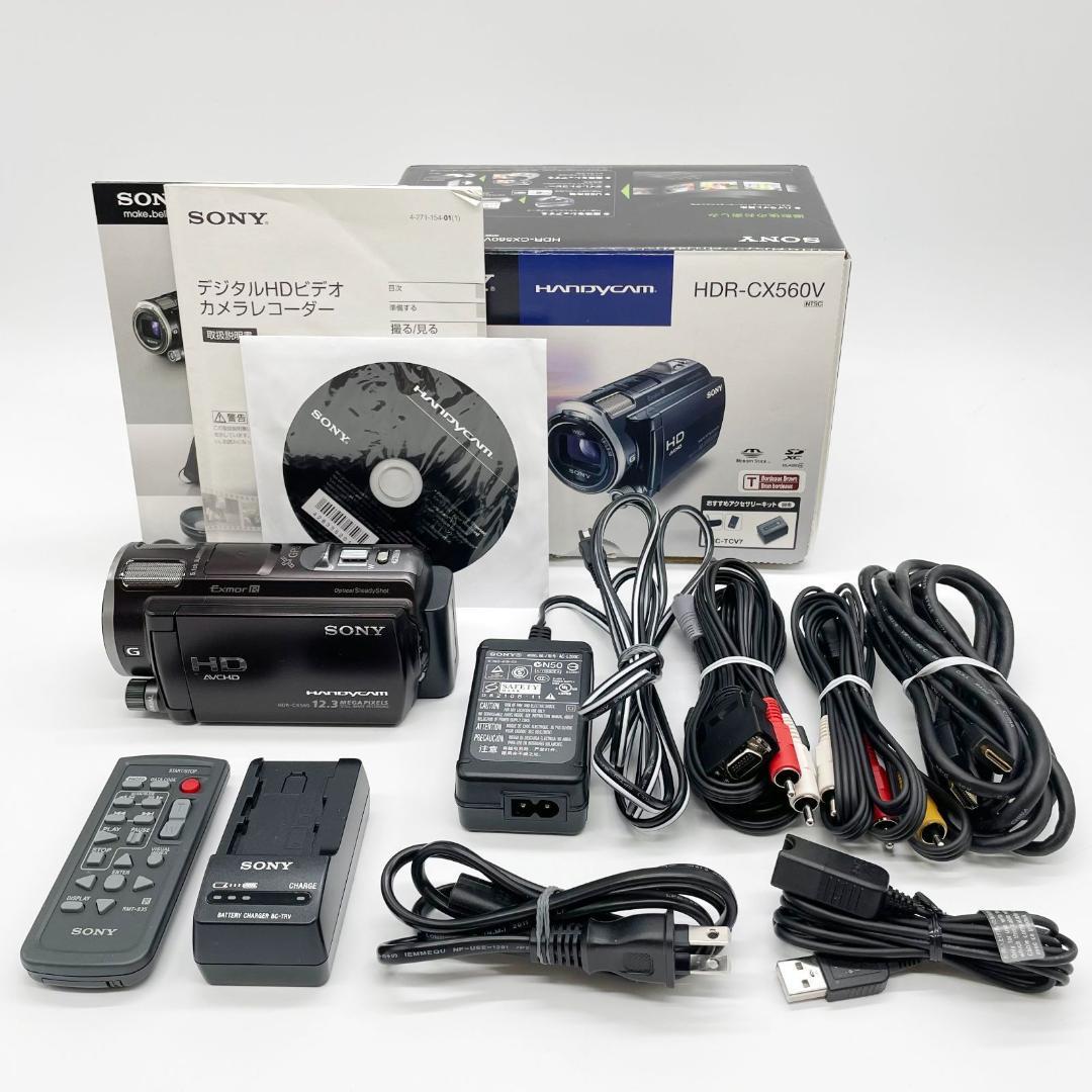 SONY ソニー ビデオカメラ CX560V ブラウン HDR-CX560V/T