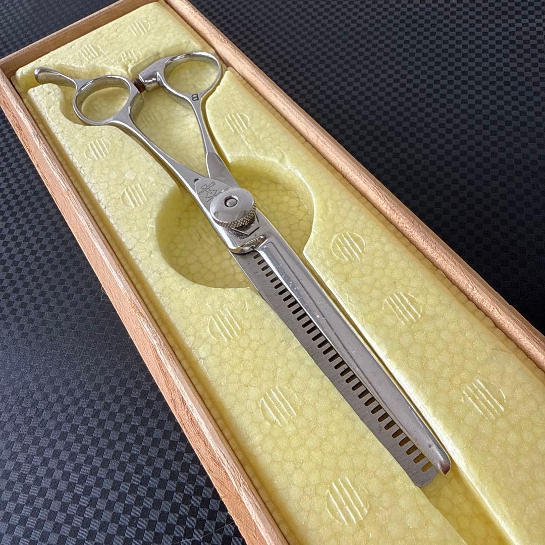 最高級☆理容☆プロ用鋏☆ハイネッタ☆ZPAT☆セニング☆スキ鋏☆デザインカットS