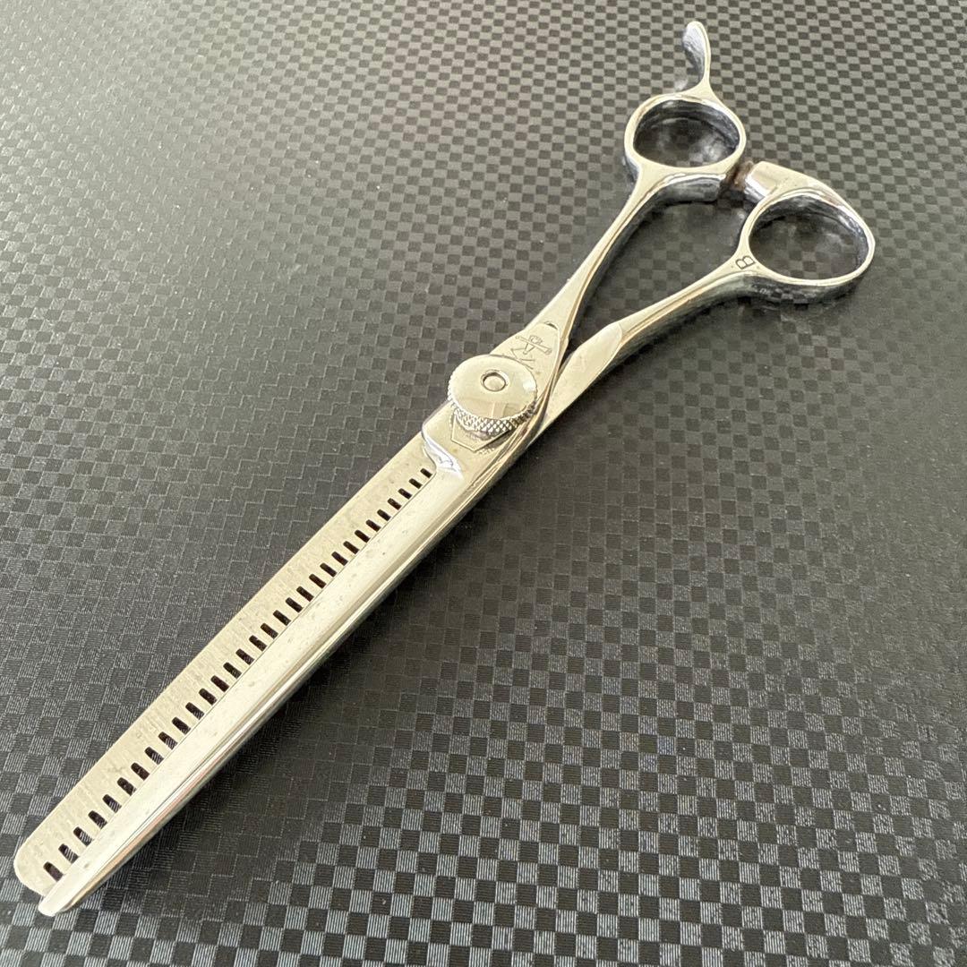 最高級☆理容☆プロ用鋏☆ハイネッタ☆ZPAT☆セニング☆スキ鋏☆デザインカットS