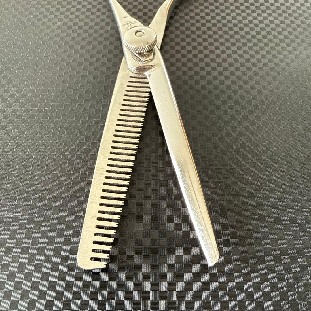 最高級☆理容☆プロ用鋏☆ハイネッタ☆ZPAT☆セニング☆スキ鋏☆デザインカットS