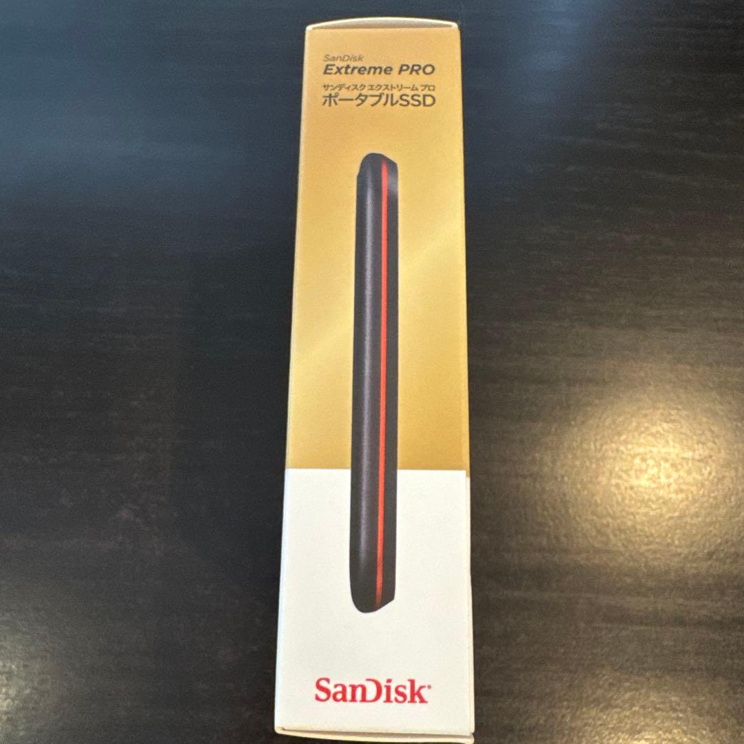 新品未使用 SanDisk Extreme PRO 2TB ポータブルSSD