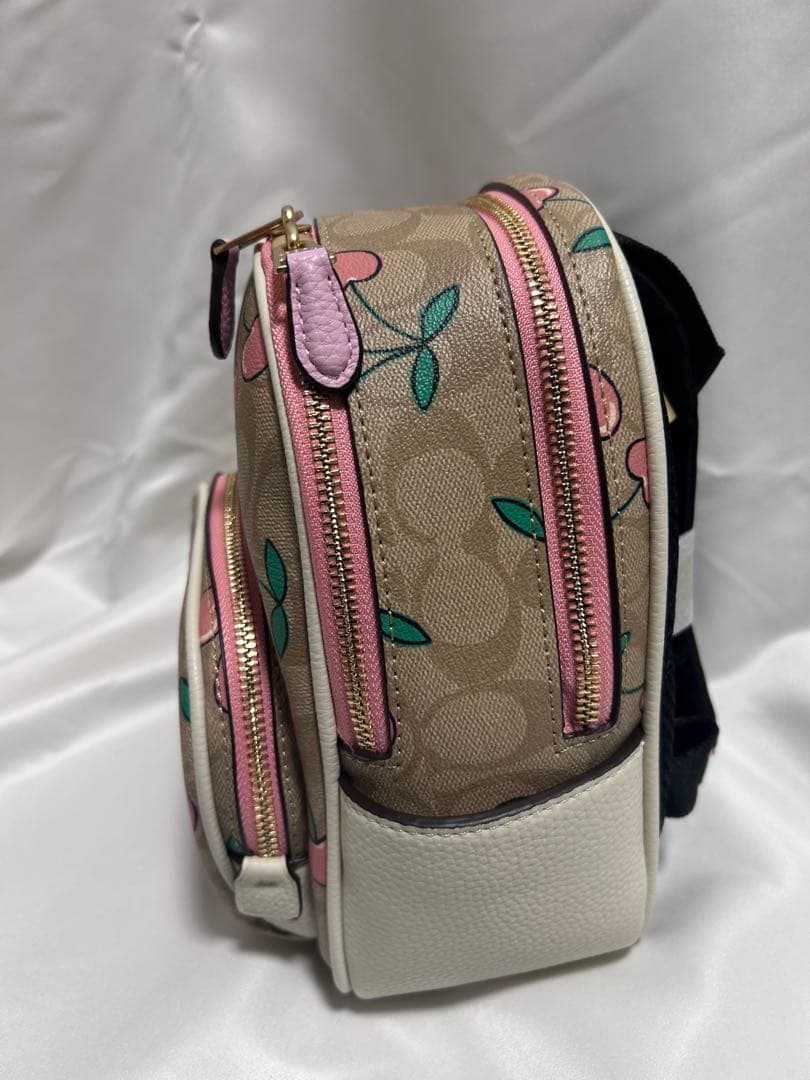 COACH チェリー柄 リュック