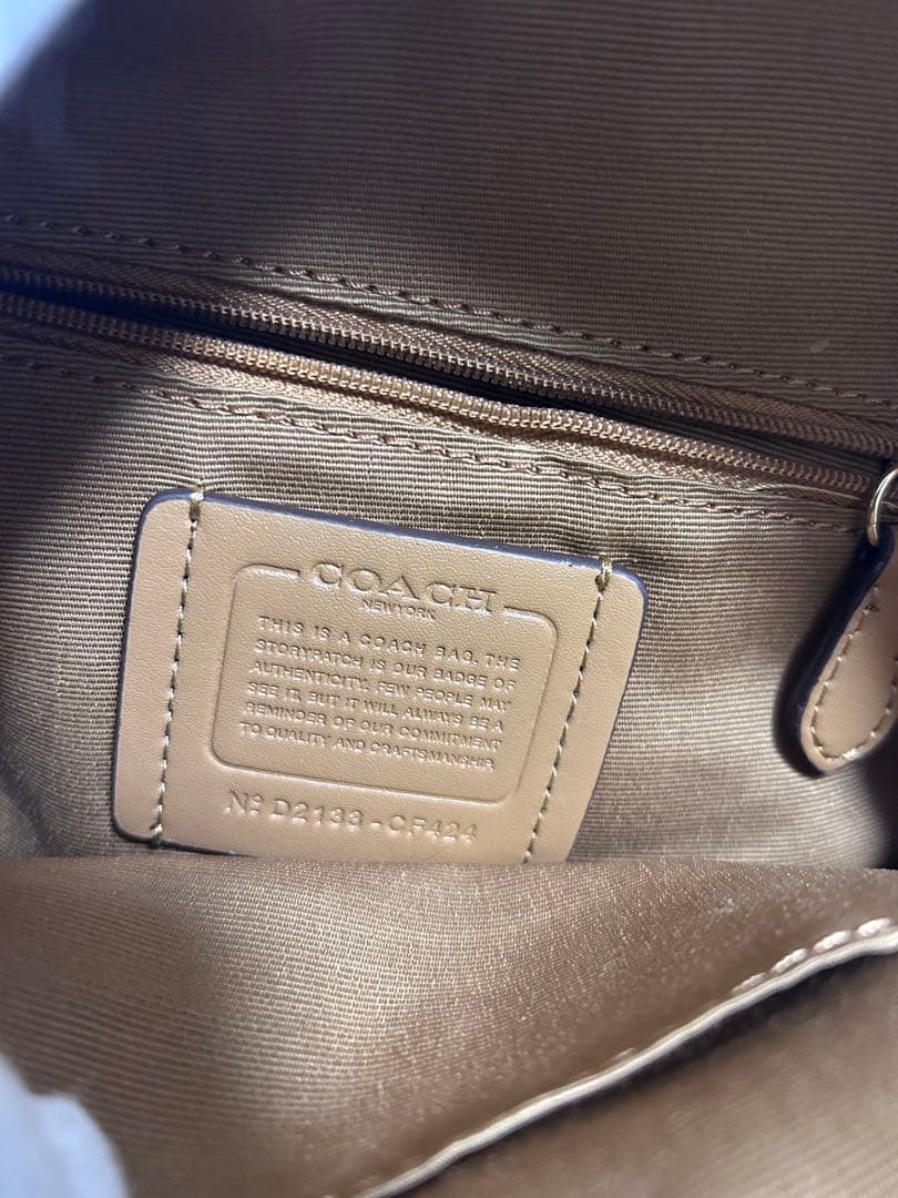 COACH チェリー柄 リュック