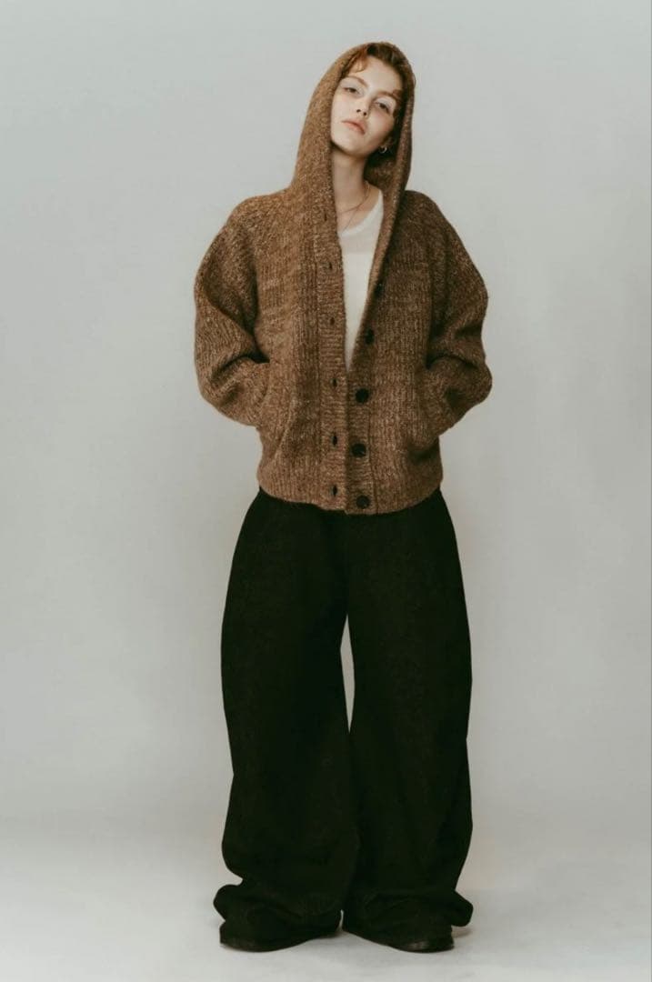 パンツ Knuth Marf tuck design denim pants